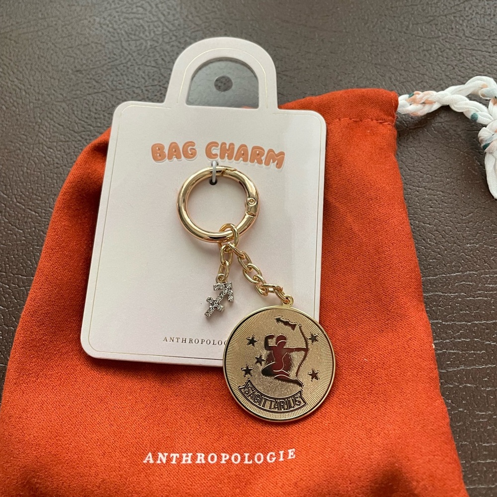 NEW Anthropologie Sagittarius Bag Charm